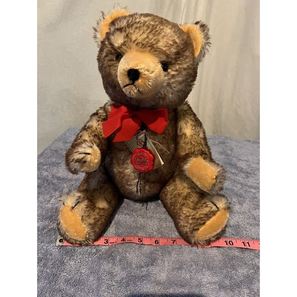 HERMANN ORIGINAL TEDDY BEAR CARMAL 16" 70/40 Carmel  Reg Bow